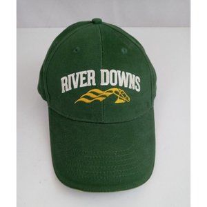 River Downs Horse Racing Bud Light Green Adjustable Embroidered Baseball Cap